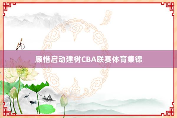 顾惜启动建树CBA联赛体育集锦