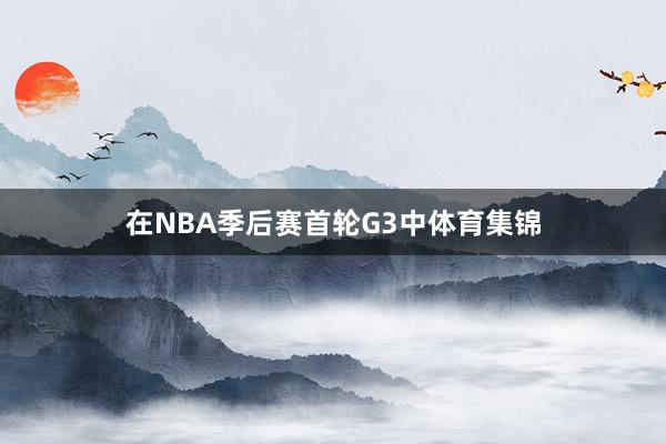 在NBA季后赛首轮G3中体育集锦