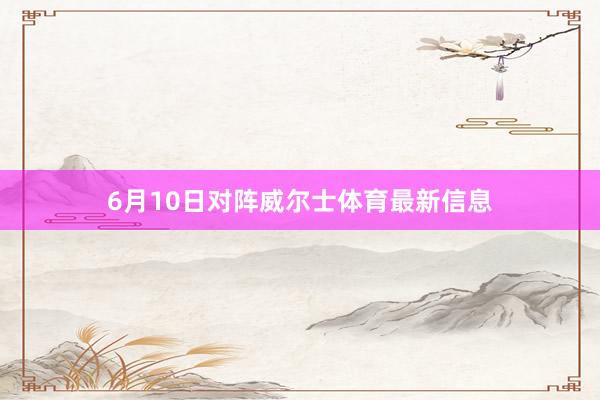 6月10日对阵威尔士体育最新信息