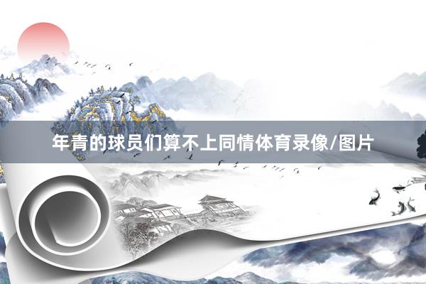 年青的球员们算不上同情体育录像/图片