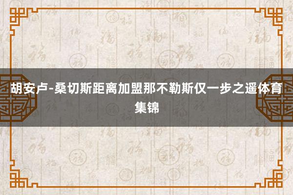 胡安卢-桑切斯距离加盟那不勒斯仅一步之遥体育集锦