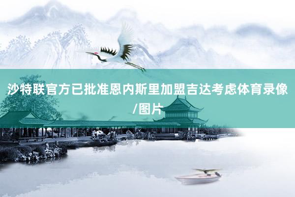 沙特联官方已批准恩内斯里加盟吉达考虑体育录像/图片