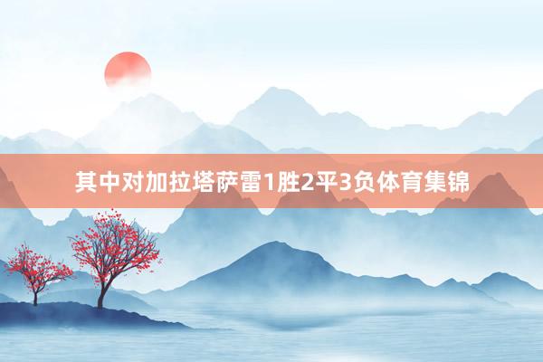 其中对加拉塔萨雷1胜2平3负体育集锦