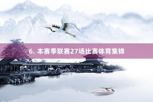 6. 本赛季联赛27场比赛体育集锦