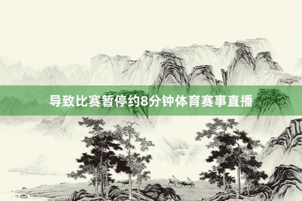 导致比赛暂停约8分钟体育赛事直播
