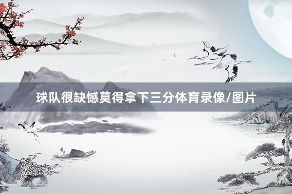 球队很缺憾莫得拿下三分体育录像/图片
