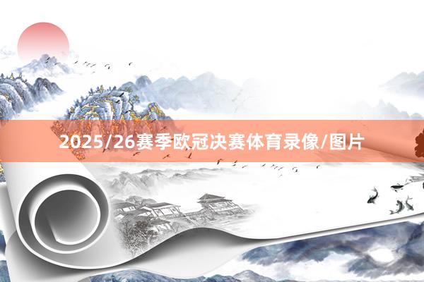2025/26赛季欧冠决赛体育录像/图片