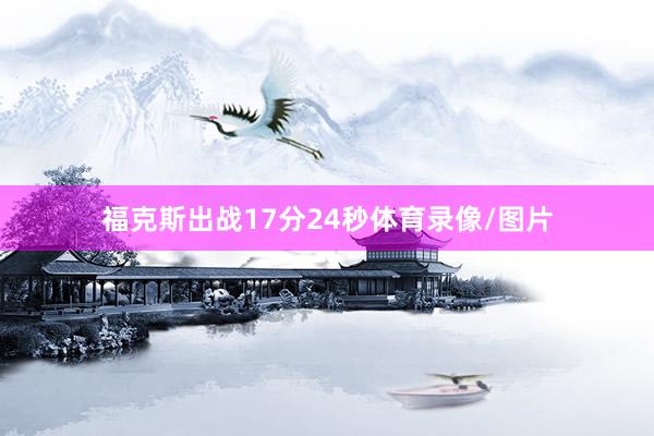 福克斯出战17分24秒体育录像/图片